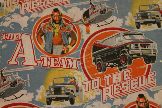 My A-Team Bedsheets