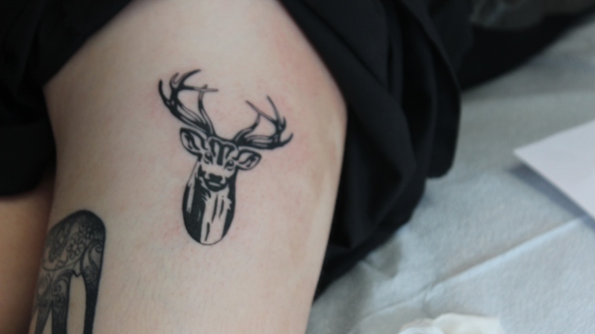 Lydia's final tattoo